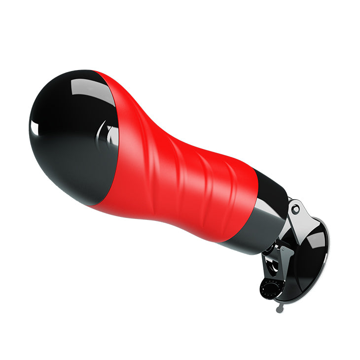 CRAZY BULL DELIA Suction Base Vibrating Vagina Stroker Flesh Masturbators and Strokers