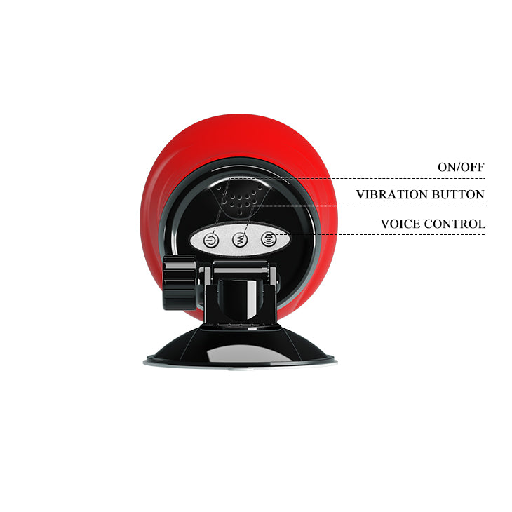 CRAZY BULL DELIA Suction Base Vibrating Vagina Stroker Masturbators and Strokers