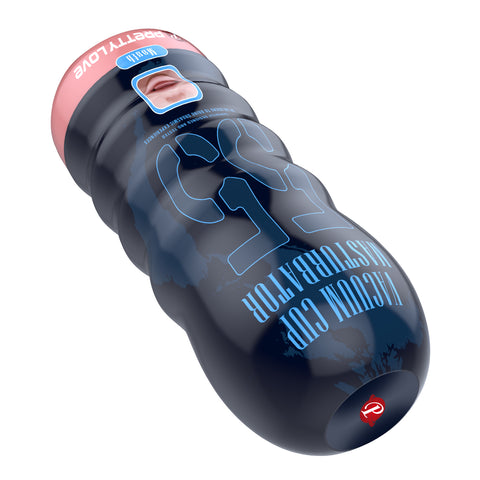 Baile Vacuum Cup Realistic Oral Sex Masturbator Mouth - Masturbators and Strokers