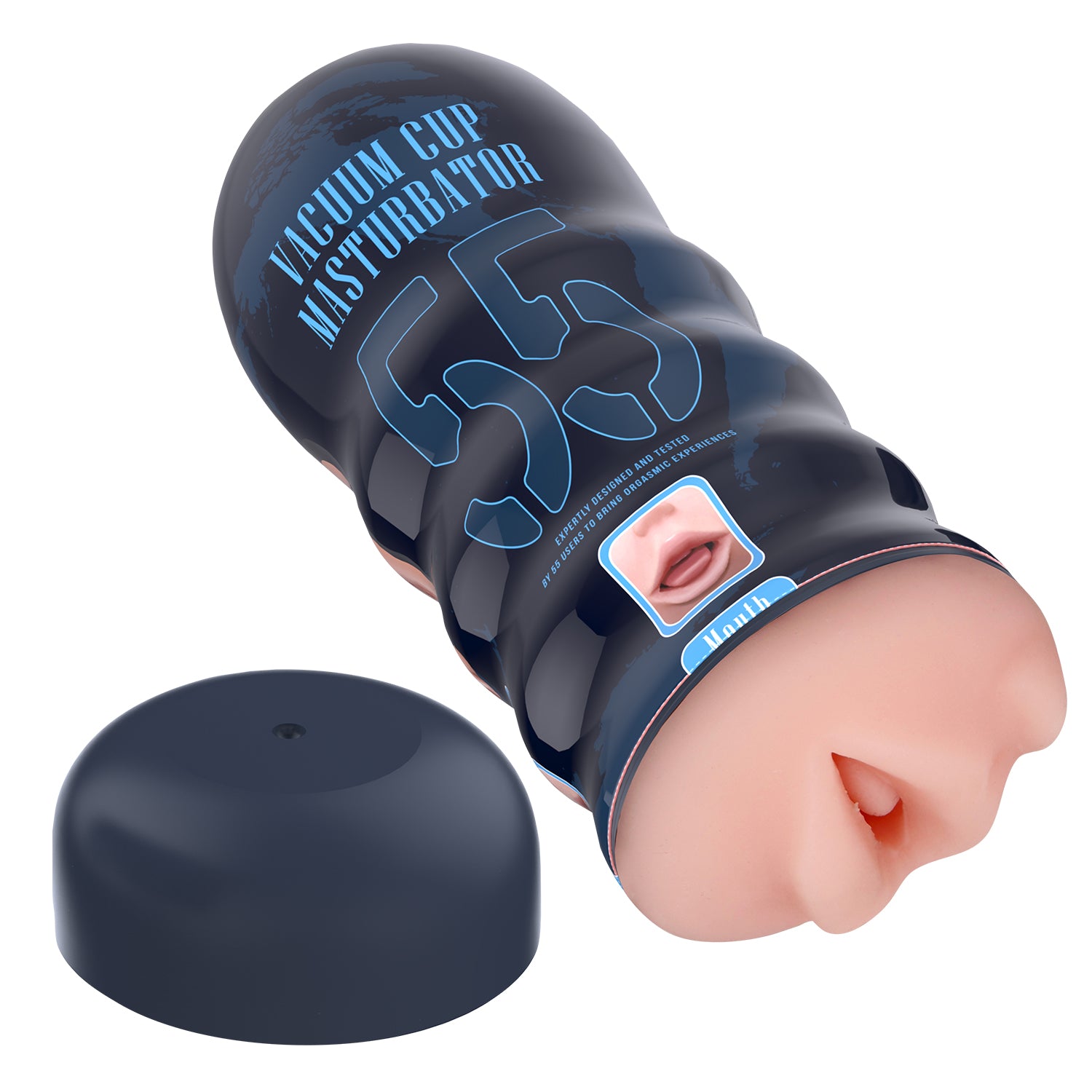 Baile Vacuum Cup Realistic Oral Sex Masturbator Mouth - Masturbators and Strokers