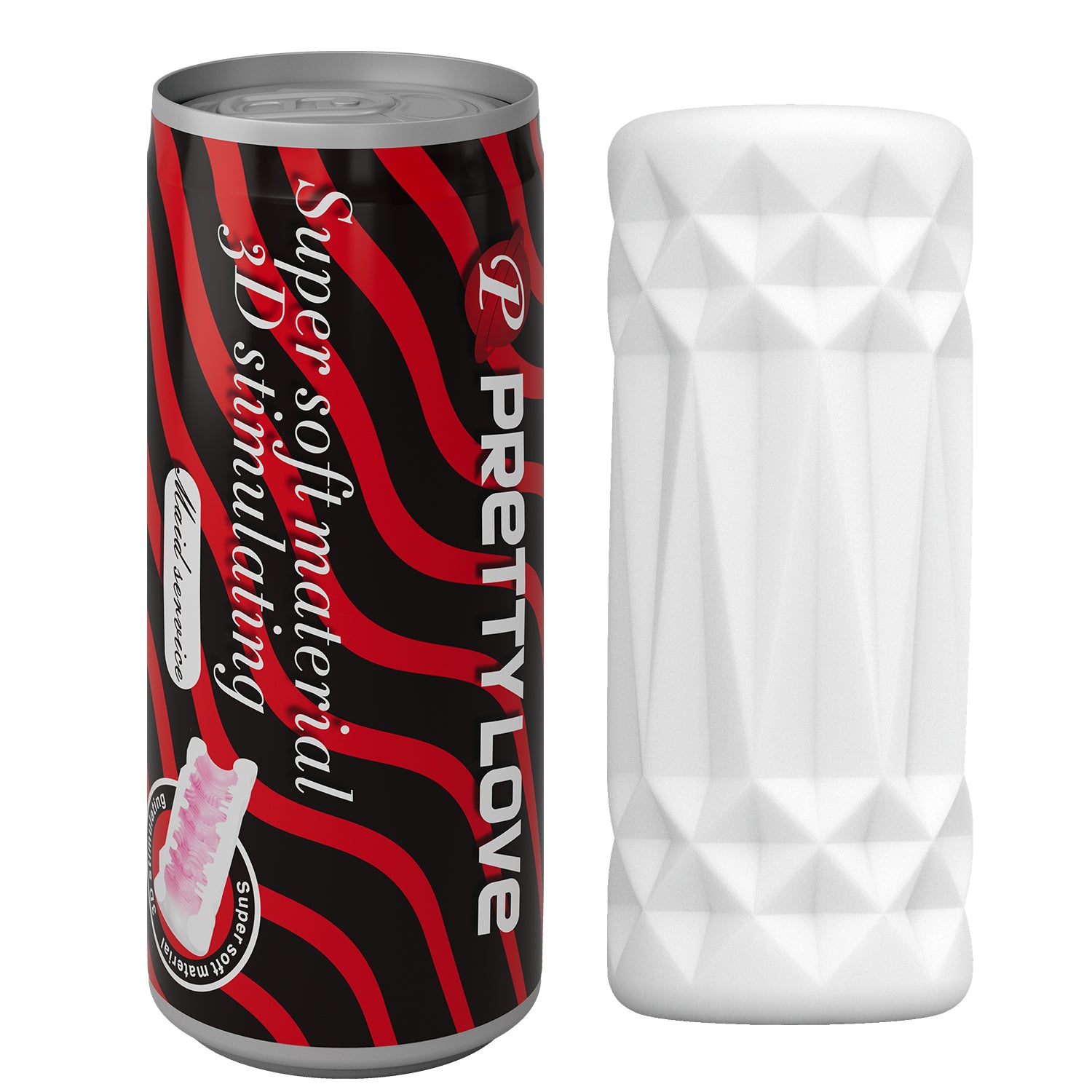 Pretty Love Super Soft Can Male Masturbator Masturbators and Strokers