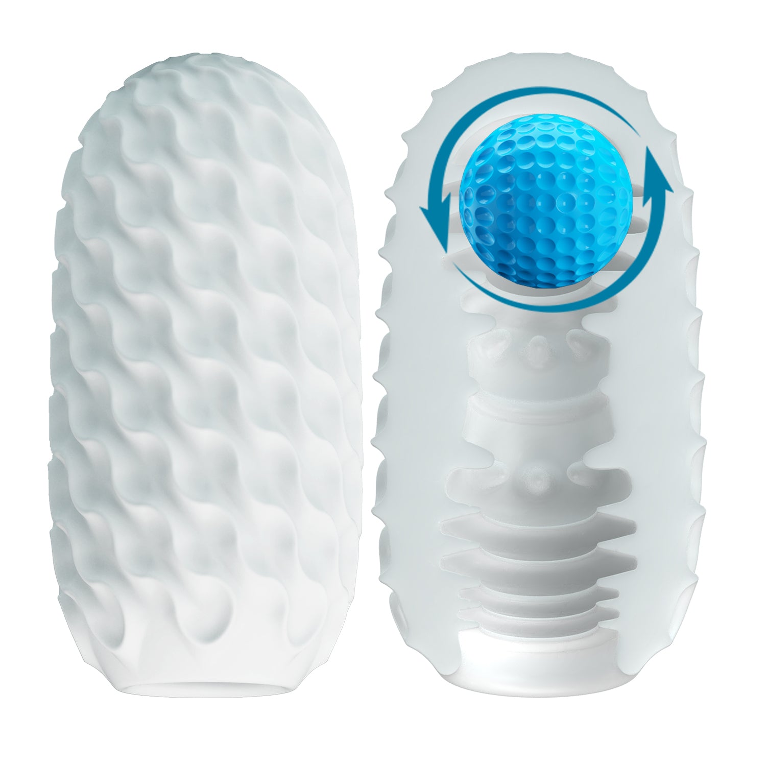 Pretty Love Venus-X Wonder Ball Male Masturbator Clear Masturbators and Strokers