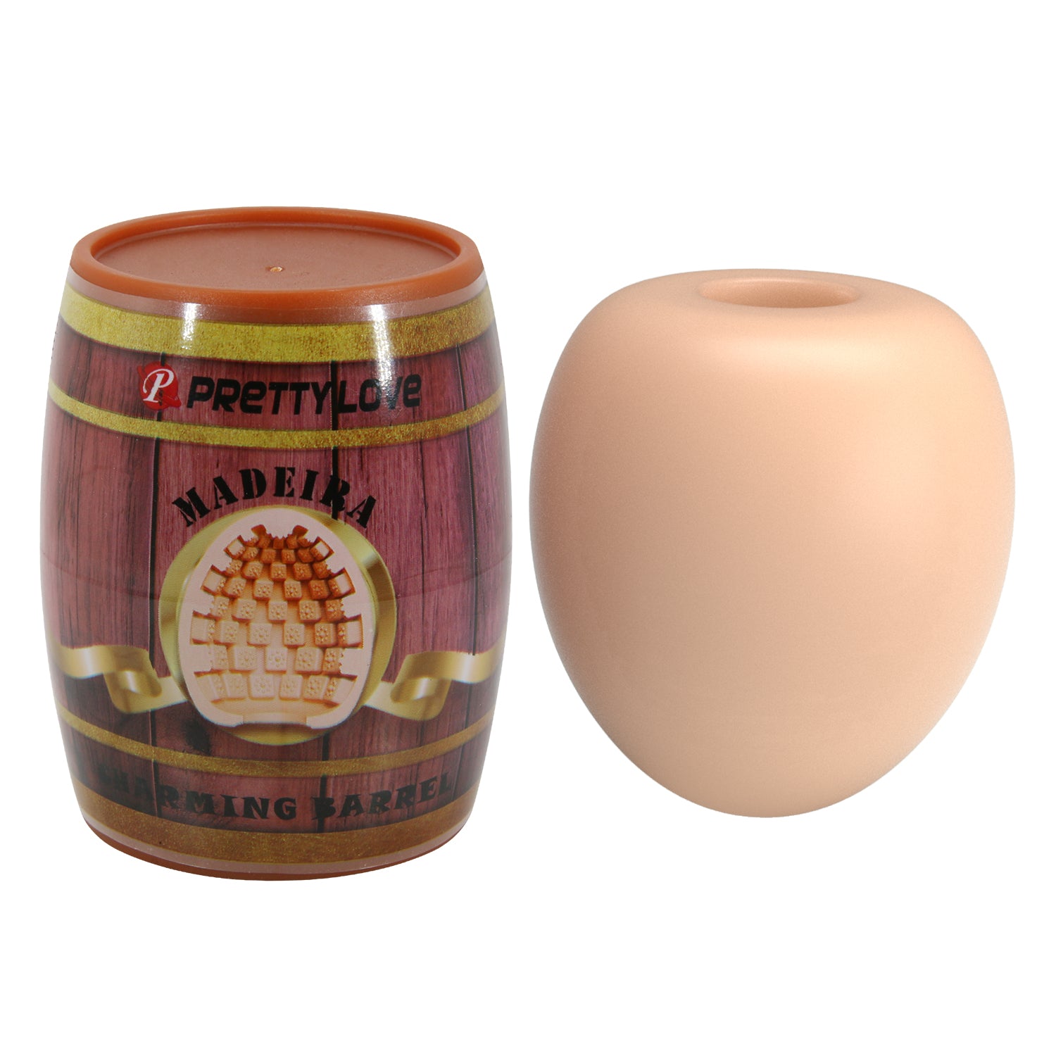 Pretty Love Madeira Charming Barrel Masturbator Peach Masturbators and Strokers