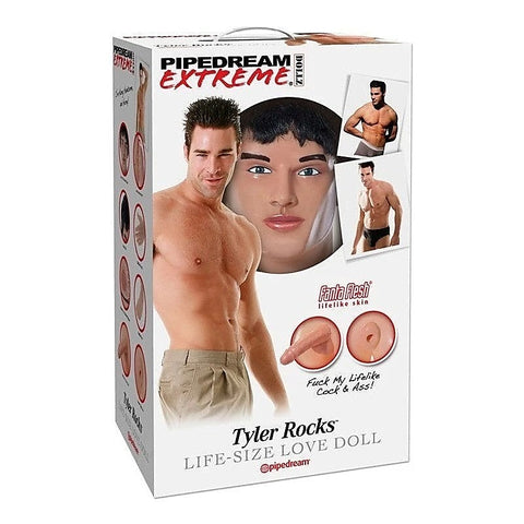 Extreme Dollz Tyler Rocks by Pipedream Products - Masturbators and Strokers