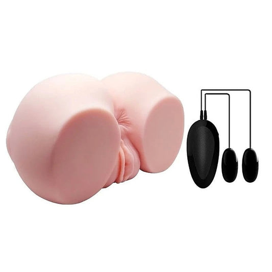 Crazy Bull Realistic Vibrating Vagina and Anal - Masturbators and Strokers