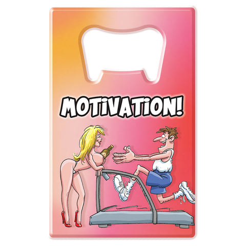 Ozze Creations Motivation Novelty Bottle Opener - Party Gifts and Novelties