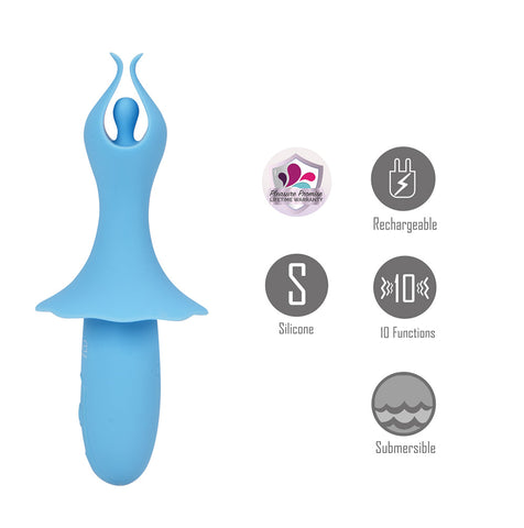 Maia SIENNA USB Rechargeable Fluttering Bullet Vibrator - Bullet Vibrators