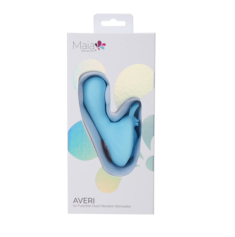 Maia AVERI USB Rechargeable Clitoral Vibrator Clit Ticklers and Pulsators