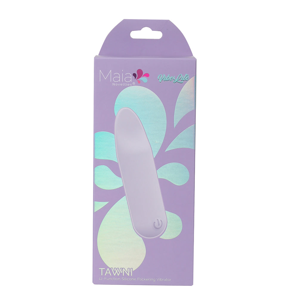Maia TAWNI Rechargeable Bullet with Flickering Tip Bullet Vibrators