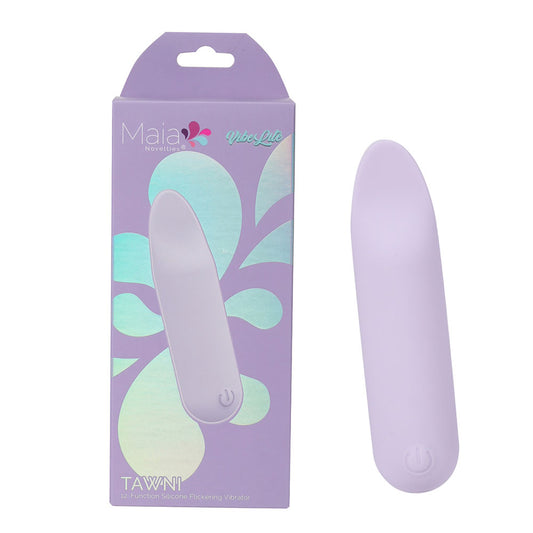 Maia TAWNI Rechargeable Bullet with Flickering Tip - Bullet Vibrators