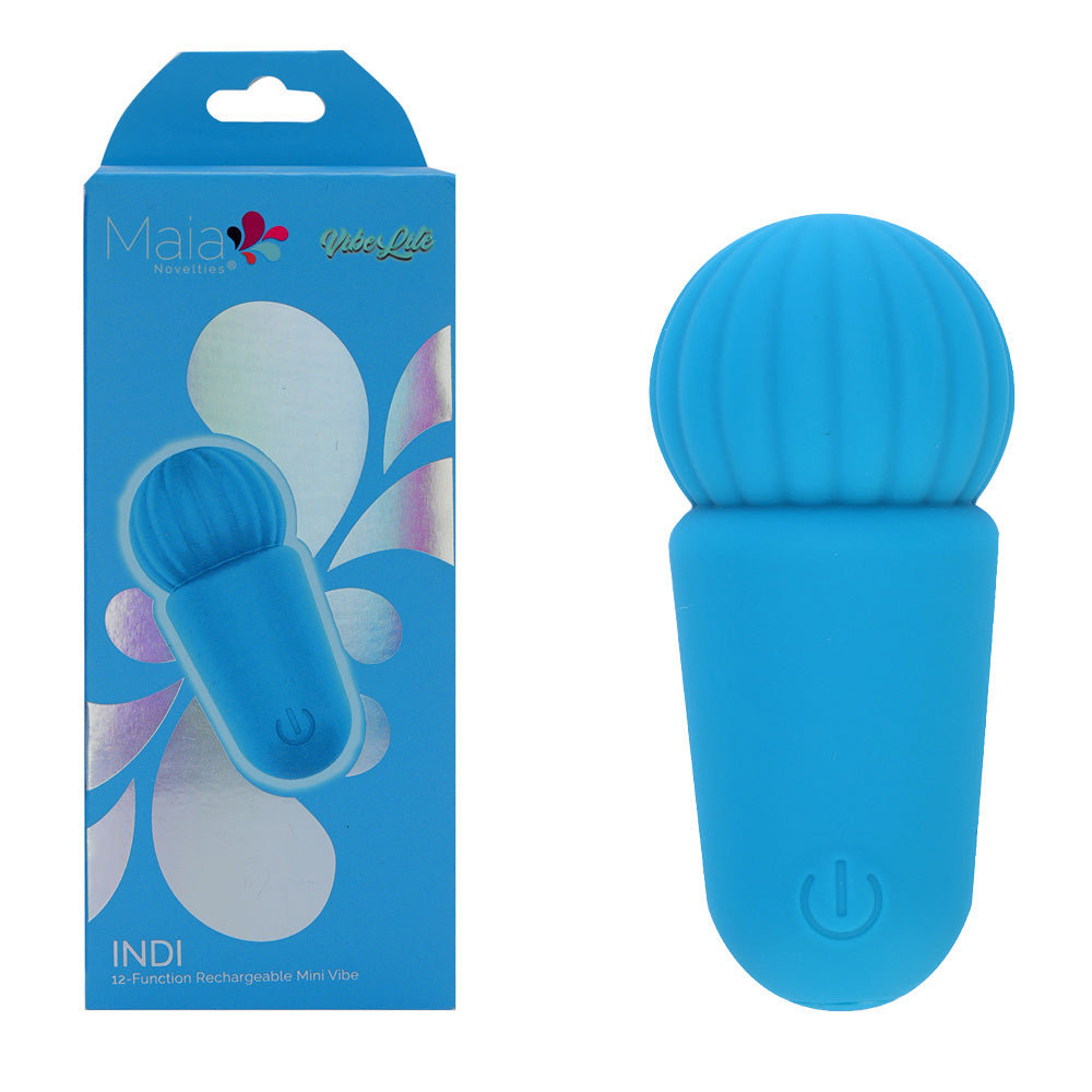 Maia INDI USB Rechargeable Mini Vibrating Wand Massager - Body Wands