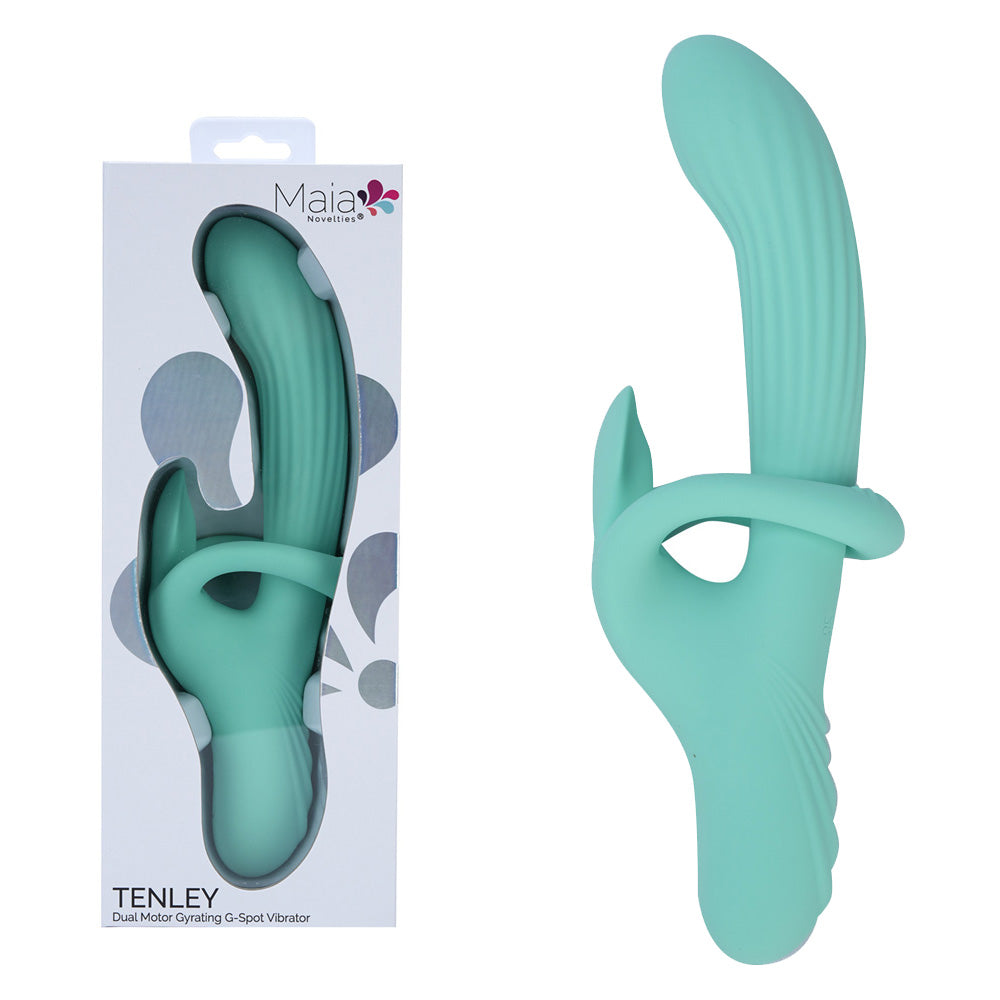 Maia TENLEY USB Rechargeable Gyrating Rabbit Vibrator - Rabbit Vibrators