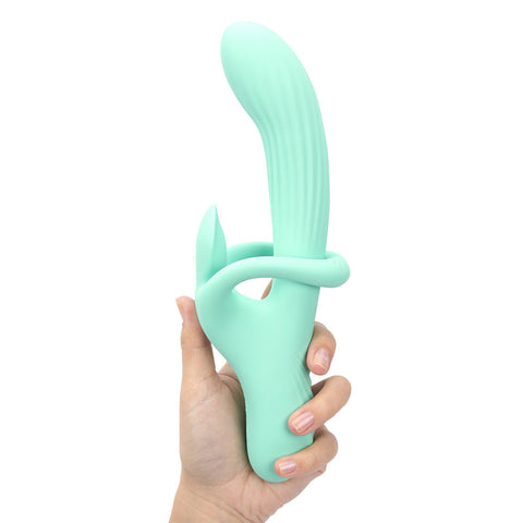 Maia TENLEY USB Rechargeable Gyrating Rabbit Vibrator - Rabbit Vibrators