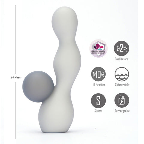 Maia PRESLEY 10 Functions USB Rechargeable Rabbit Vibrator - Rabbit Vibrators