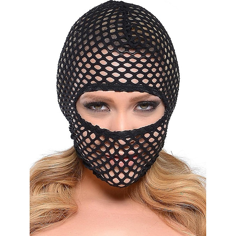 Fetish Fantasy Fishnet Fetish Play Hood - Bondage Hoods