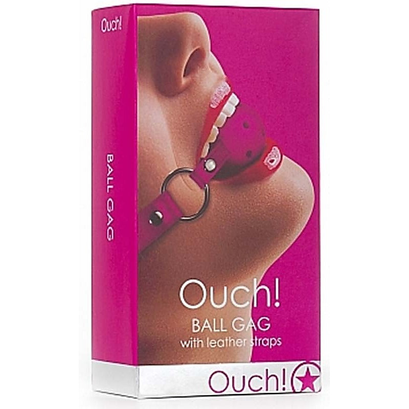 Professional-Grade Gag Ball by Shots Toys - Bondage Gags and Bits