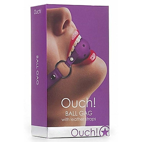 Professional-Grade Gag Ball by Shots Toys - Bondage Gags and Bits
