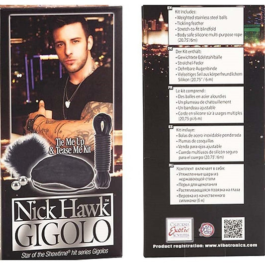 Nick Hawk GIGOLO Tie Me Up & Tease Me Kit
