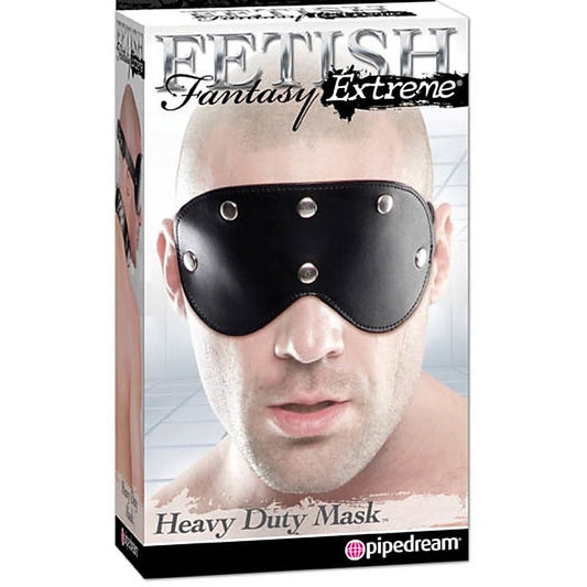 Pipedream Fetish Fantasy Extreme Heavy Duty Bondage Mask - Masks And Blindfolds