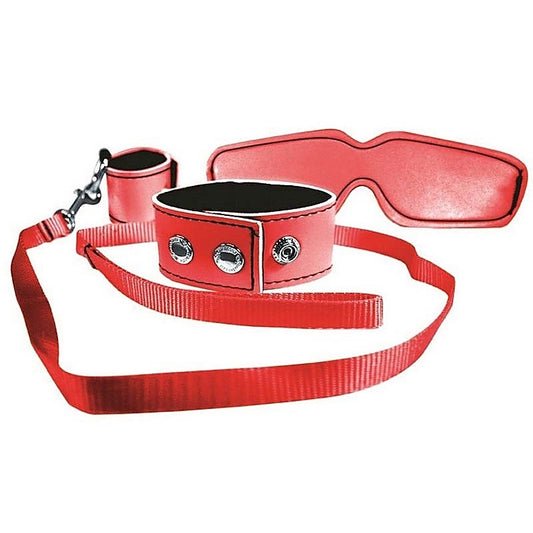 Sex & Mischief Red Bondage Kit