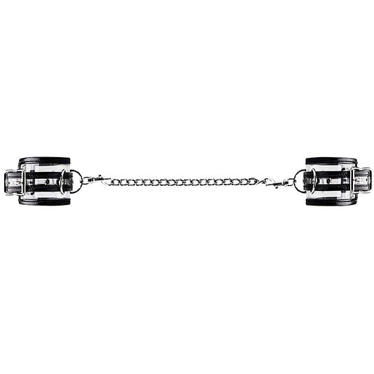 Bad Romance Translucent Handcuffs by Shots Toys - Cuffs and Restraints
