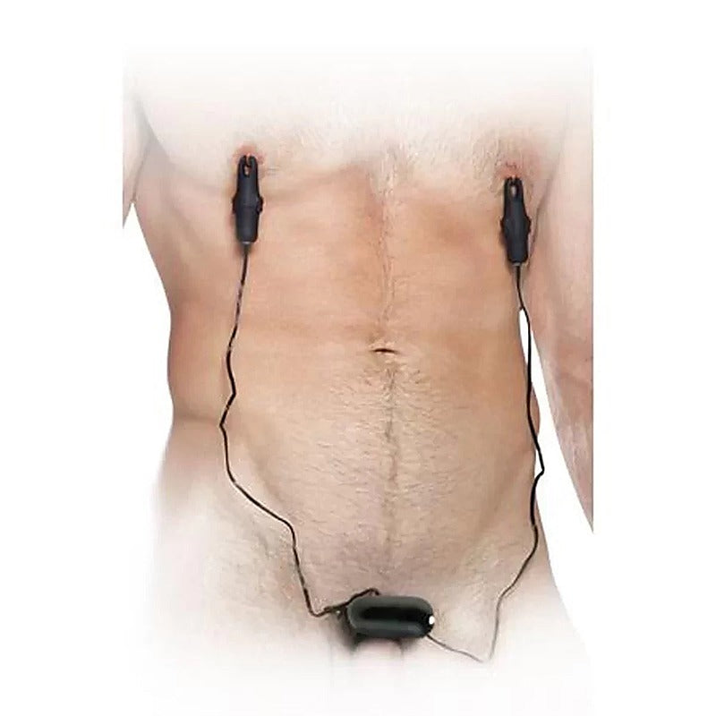 Fetish Fantasy Vibrating Cock Ring & Nipple Clamps - Nipple and Clit Clamps