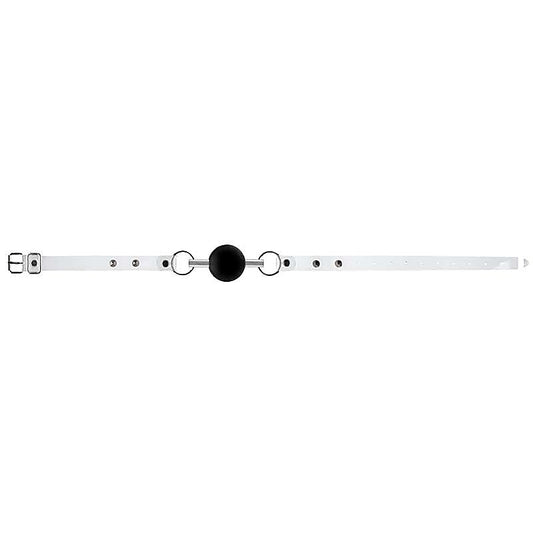 Bad Romance Translucent Mouth Gag with Metal Nails - Masks And Blindfolds