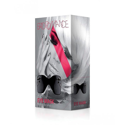Bad Romance Stitching Eyemask by Shots Toys - Masks And Blindfolds