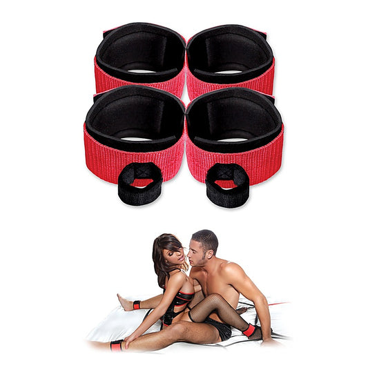 Fetish Fantasy Web Bed Bondage Restraint System - Cuffs and Restraints