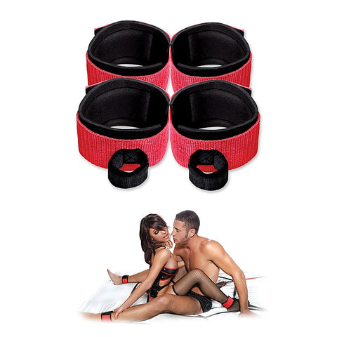 Fetish Fantasy Web Bed Bondage Restraint System - Cuffs and Restraints