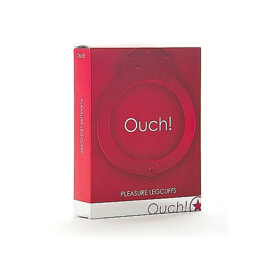 OUCH! Pleasure Legcuffs by Shots Toys - Cuffs and Restraints