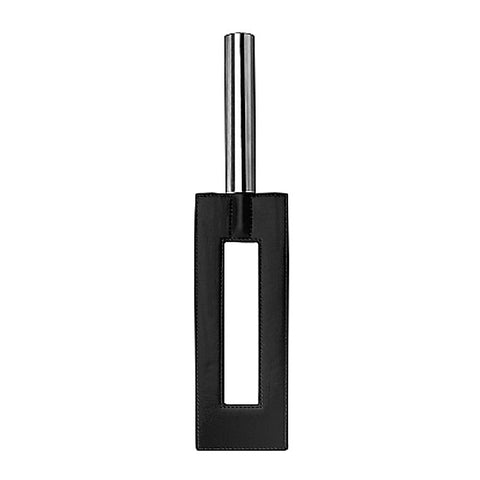 Premium Leather Gap Paddle by Shots Toys - Paddles And Slappers