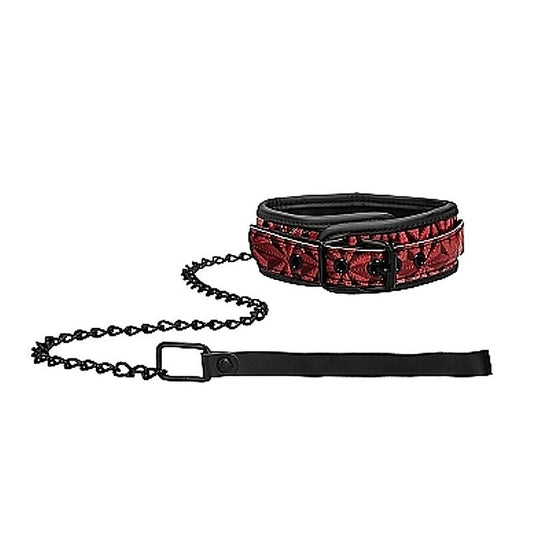 Ouch! Luxury Collar with Leash