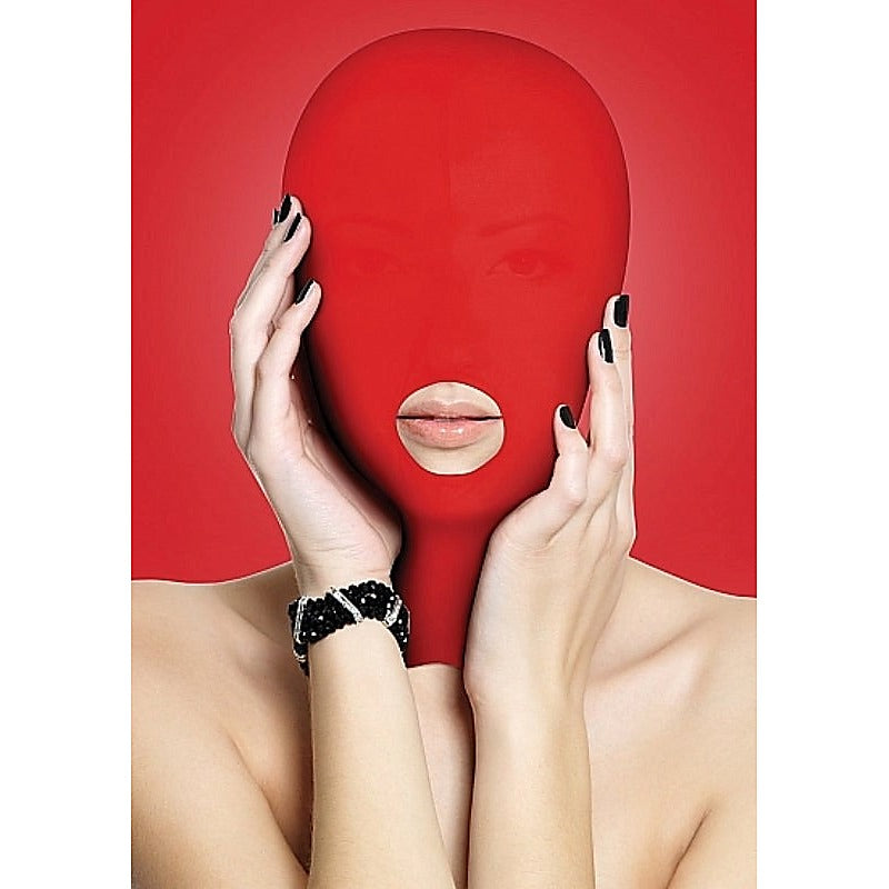 Premium Ouch! Submission Mask by Shots Toys - Masks And Blindfolds