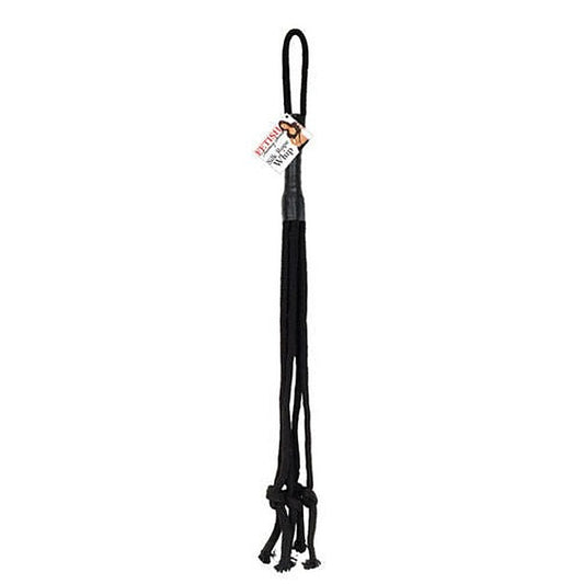 Fetish Fantasy Series BDSM Play Silk Rope Whip - Cuffs and Restraints