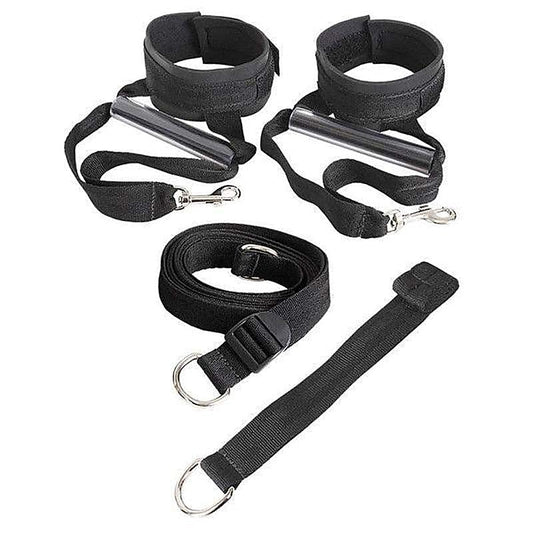 4 in 1 Handgrip Restraint Kit by Sportsheets - Cuffs and Restraints