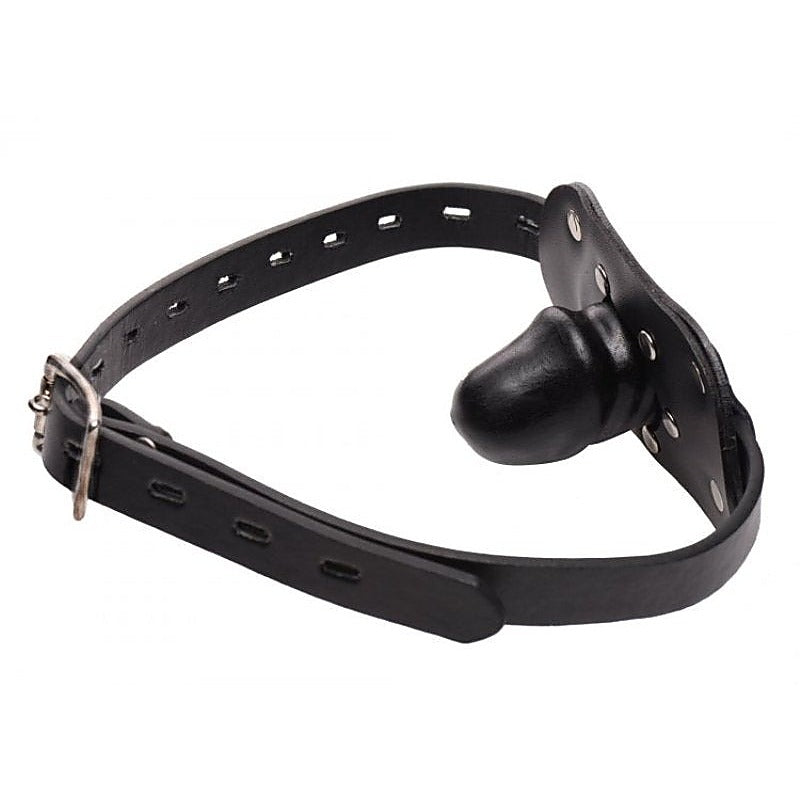 Professional Penis Mouth Gag by XR Brands - Bondage Gags and Bits