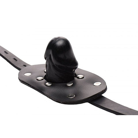 Professional Penis Mouth Gag by XR Brands - Bondage Gags and Bits