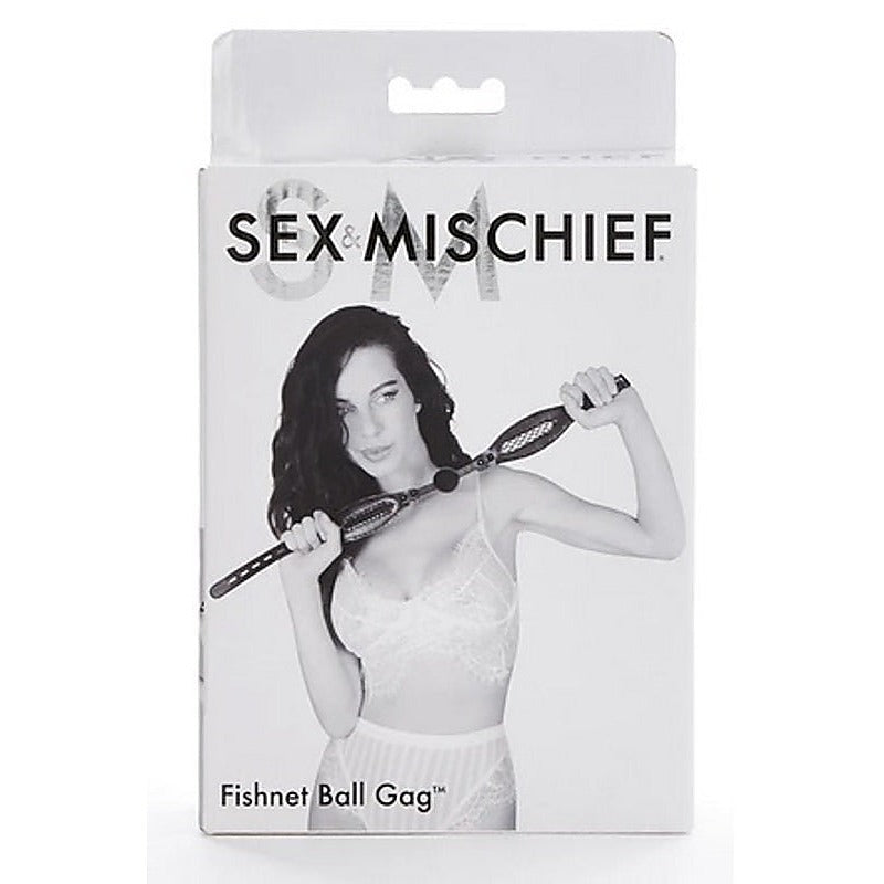 Professional Fishnet Ball Gag by Sportsheets - Bondage Gags and Bits