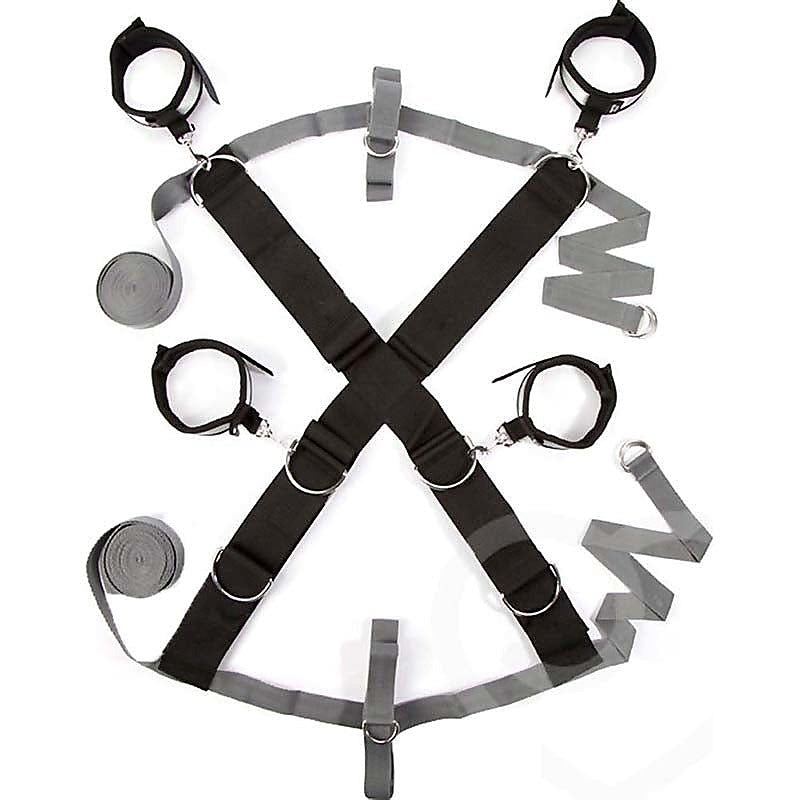 Keep Still Over the Bed Cross Restraint - Cuffs and Restraints