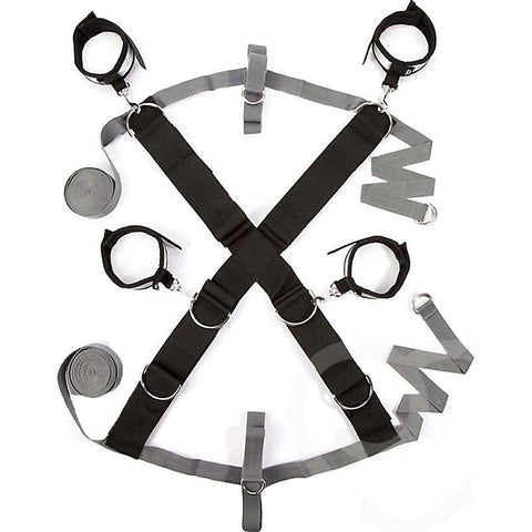 Keep Still Over the Bed Cross Restraint - Cuffs and Restraints