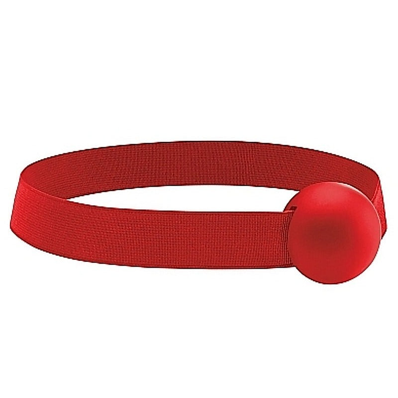 Premium Elastic Ball Gag Red by Shots Toys - Bondage Gags and Bits