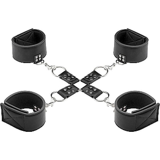 Ouch! Reversible BDSM Play Hogtie Black