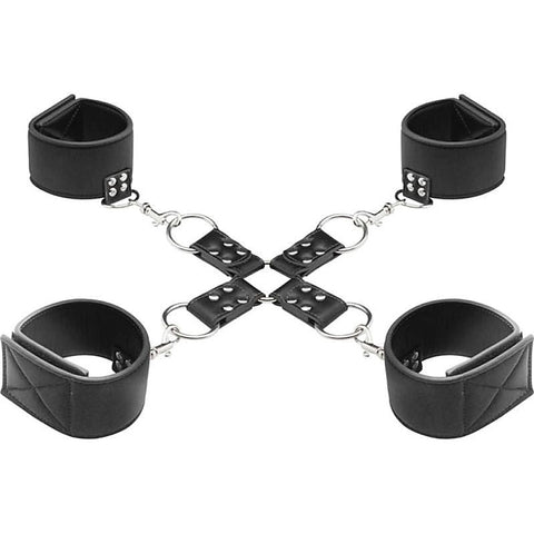 Reversible BDSM Play Hogtie by Shots Toys - Cuffs and Restraints