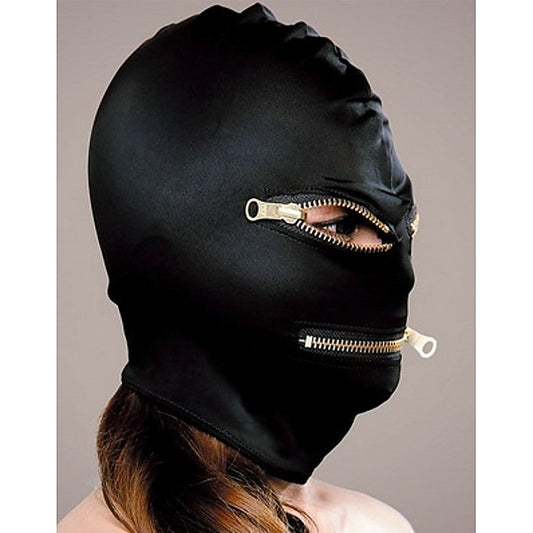 Execute Microfiber Zipper Mask - Masks And Blindfolds