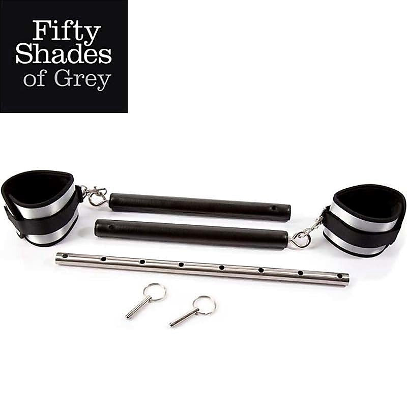Trust Me Adjustable Spreader Bar & Cuffs by Love Honey - Spreaders and Hangers