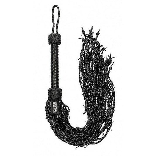 Pain Leather Barbed Wire Flogger