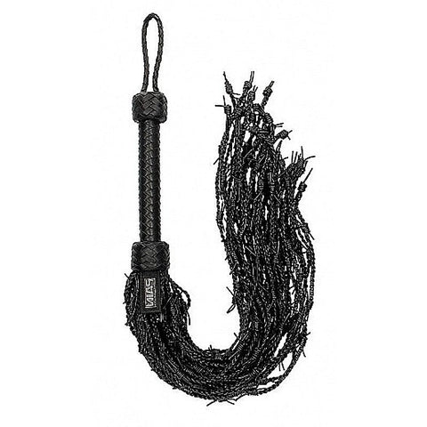 Pain Leather Barbed Wire Flogger