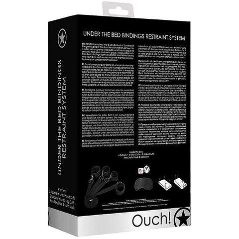 Discreet Nylon Bondage Restraints by Shots Toys - Cuffs and Restraints