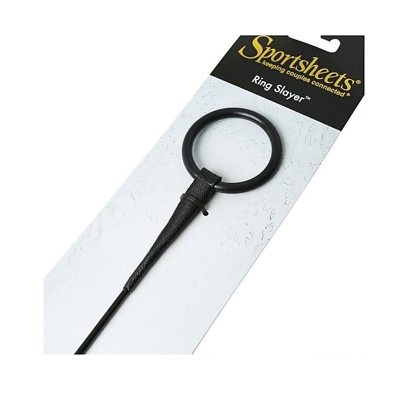 Professional Ring Slayer Crop by Sportsheets - Whips And Crops